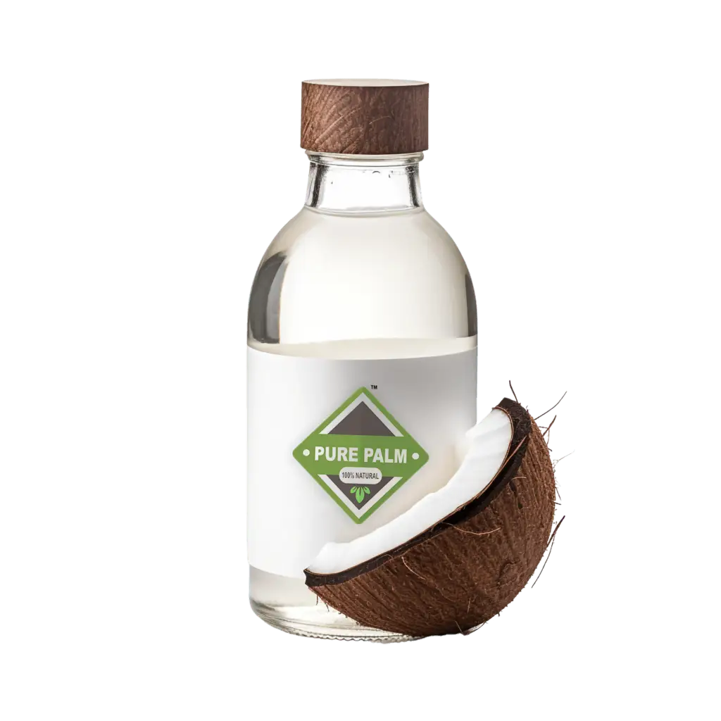 Purepalm Virgin Coconut Oil bottle 500ml – 100% organic cold-pressed